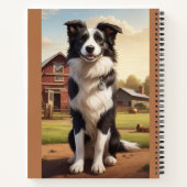 Carnet Border Collie Dog (Dos)