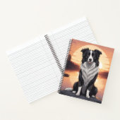 Carnet Border Collie Dog (Intérieur)