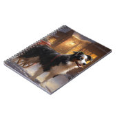 Carnet Border Collie Noël Saison Festive (Côté gauche)
