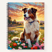 Carnet Border Collie Shepherd Dog (Devant)