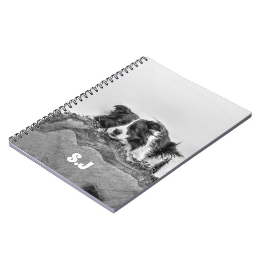 Carnet Bordure Collie (Côté gauche)