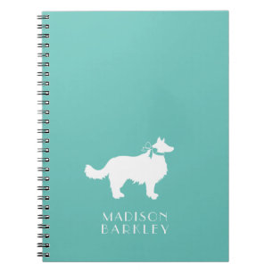 Carnet Bordure Collie Chien Chien Chien Puppy