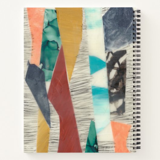 Carnet Bordure couleur II (Dos)