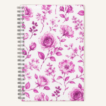 Bordure Florale Rose Élégante