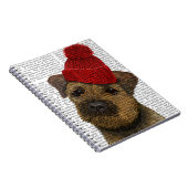 Carnet Bordure Terrier avec Casquette roux 3 (Côté Droit)