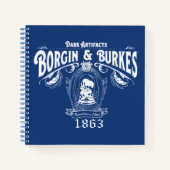 Carnet BORGIN & BURKES™ Artefacts foncés Magasin graphiqu (Devant)