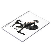 Carnet Borzoï Art Déco (Côté gauche)