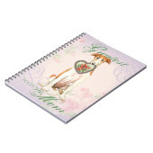 Carnet Borzoi Heart Maman (Côté gauche)