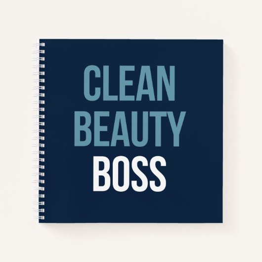 Carnet Boss beauté propre pour Beautycounter (Devant)