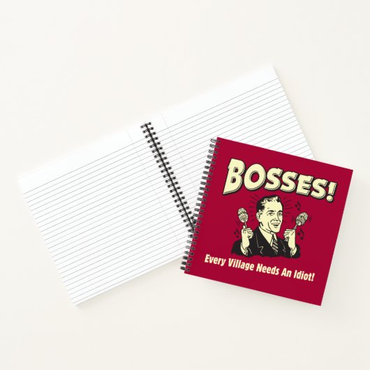 Carnet Bosses : Chaque Village A Besoin D'Un Idiot (Intérieur)