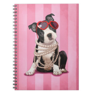 Carnet Boston à la mode Terrier
