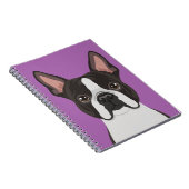 Carnet Boston Terrier (Côté Droit)