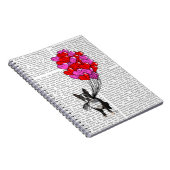 Carnet Boston Terrier Et Ballons (Côté Droit)