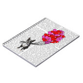 Carnet Boston Terrier Et Ballons (Côté gauche)