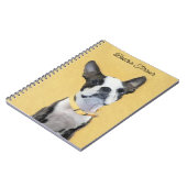Carnet Boston Terrier Peinture - Cute Original Chien Art (Côté gauche)