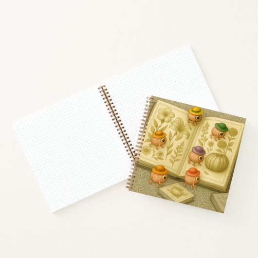 Carnet Botanical Art-Exploring Brain Aliens (Intérieur)