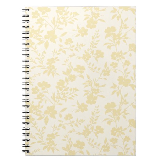 Carnet Botanical Garden Buttercream - Neutral (Devant)