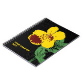 Carnet Botanical Mischief: The Magic Monkey Flower PopArt (Côté gauche)