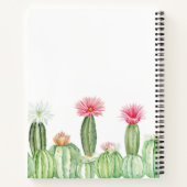 Carnet Botanical Notebook – Blooming Cactus Garden 🌵 (Dos)