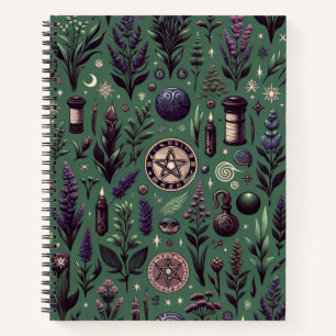 Carnet Botanique enchantée : Herbes magiques et artisanat