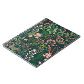 Carnet Botanique florale foncée sans Motif (Côté gauche)