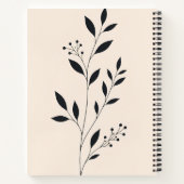 Carnet Botanique Minimaliste (Dos)