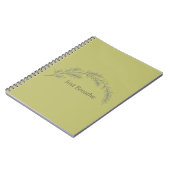 Carnet Botanique Minimaliste Respirer (Côté gauche)