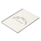 Carnet Botanique Minimaliste Respirer (Côté gauche)