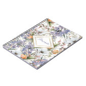 Carnet Botanique pastel couleurs fleur sauvage été fleuri (Côté gauche)