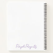 Carnet Botanique PurpleProjects (Dos)