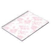 Carnet Botanique rougissent floraux élégants vintages (Côté gauche)