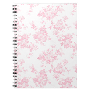 Carnet Botanique rougissent floraux élégants vintages