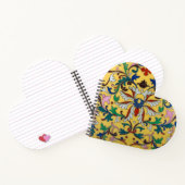 Carnet Botanique Vintage jaune rétro (Intérieur)