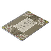 Carnet Botaniques Musulées sur Wedding planner Tan (Côté gauche)