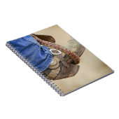 Carnet Botte Cowboy avec éperon 2 (Côté Droit)