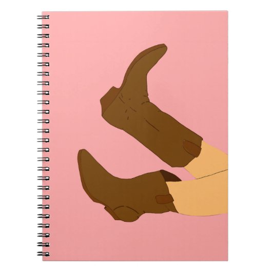Carnet Bottes Cowboy (Devant)