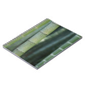 Carnet Bottes en bambou vert (Côté gauche)