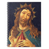 Carnet Botticelli Jésus Christ Épines de la Couronne Carê (Devant)