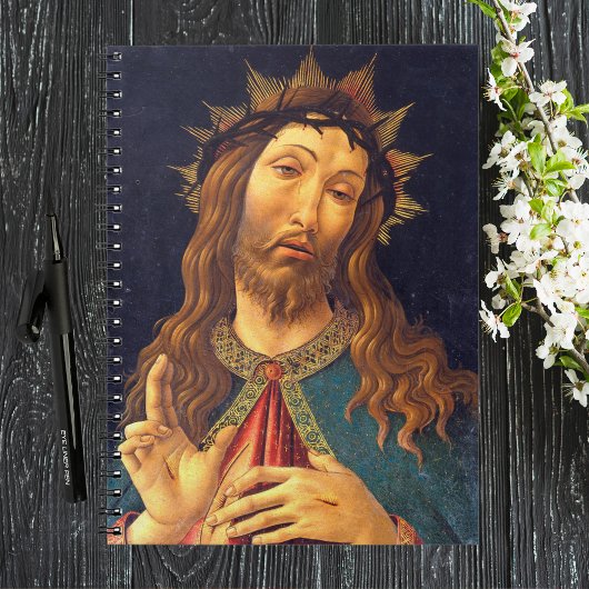 Carnet Botticelli Jésus Christ Épines de la Couronne Carê