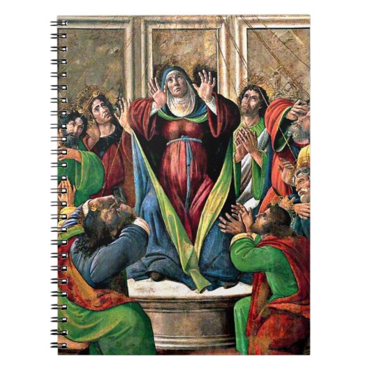 Carnet Botticelli - La Descente du Saint-Esprit (Devant)