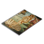 Carnet Botticelli la naissance de Vénus (Côté gauche)