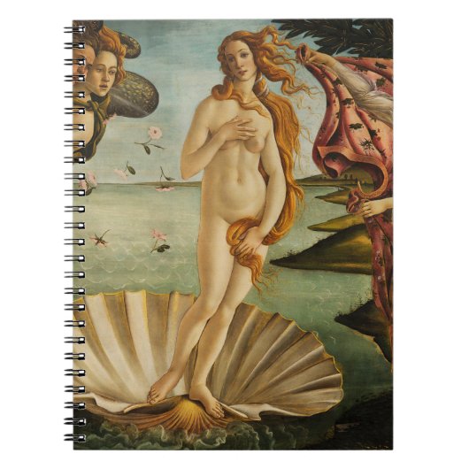 Carnet Botticelli la naissance de Vénus (Devant)