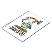 Carnet Botto Manifest Boss Mode Retro 1930s Cartoon Potio (Côté gauche)