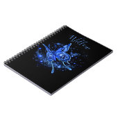 Carnet Bouche lunaire personnalisée (Côté gauche)