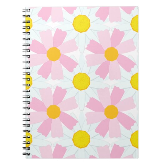 Carnet Bouches roses et blanches (Devant)
