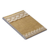 Carnet Boucles avec dentelle (Côté Droit)