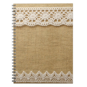 Carnet Boucles avec dentelle