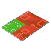 Carnet Boucles Vertes Rouges (Côté gauche)