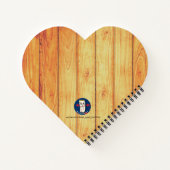 Carnet Bouclier cardiaque viking (Dos)