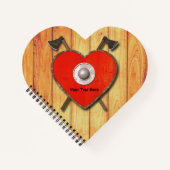 Carnet Bouclier cardiaque viking (Devant)